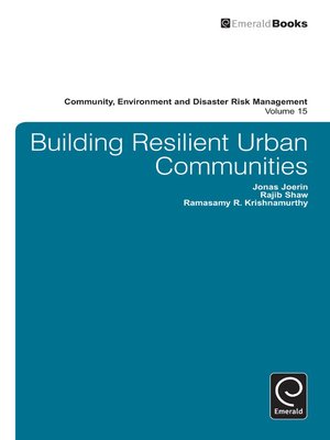 cover image of Community, Environment and Disaster Risk Management, Volume 15